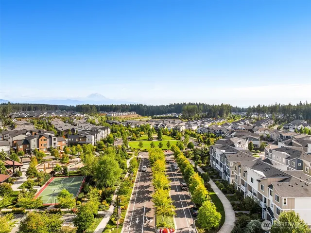 a view of an ocean and beach