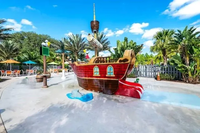 a view of outdoor space with seating area