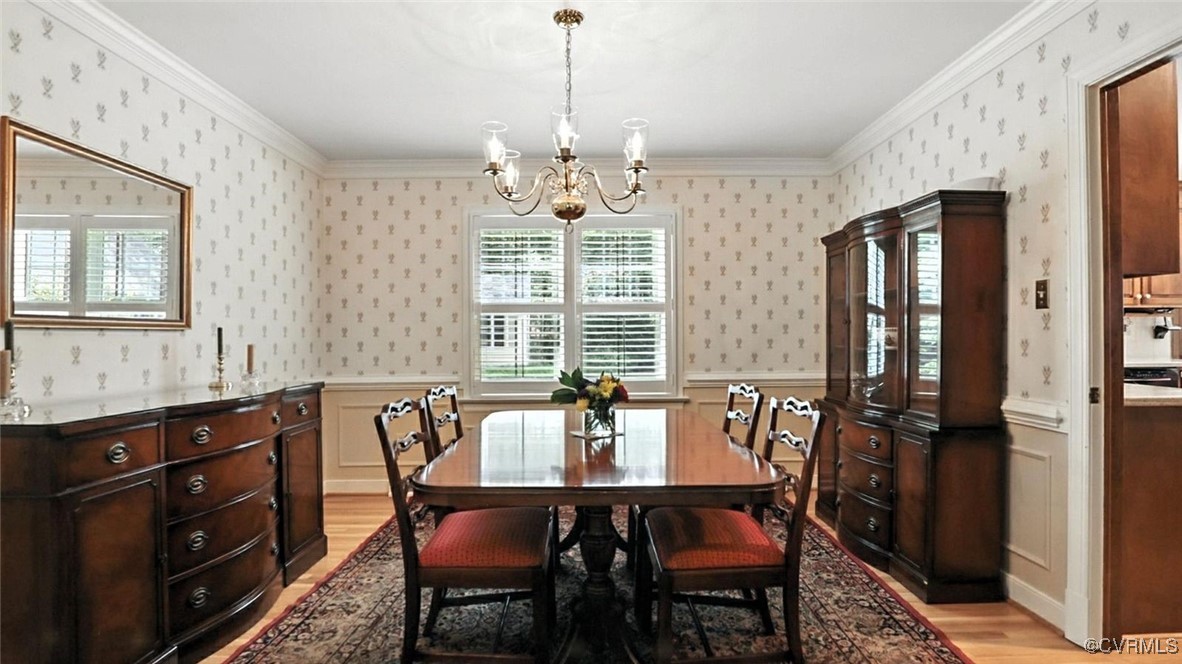 2601 Olde Stone Road Midlothian, VA 23113 - Photo 6 of 46 a view of a dining room with furniture and window