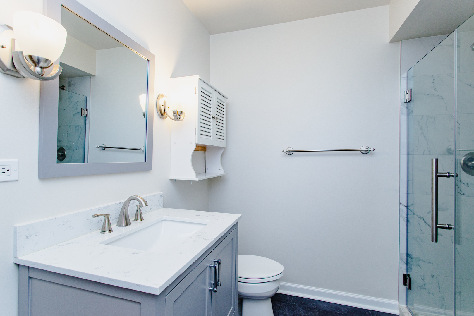 1503 Executive Lane Glenview, IL 60026 - Photo 26 of 40 a bathroom with a sink toilet and vanity