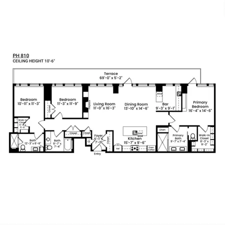 $2,400,000 | 40 Traveler Street, Unit PH10, Boston, MA 02118