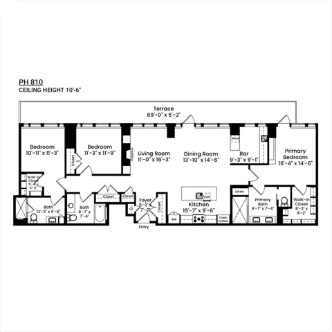 $2,400,000 | 40 Traveler Street, Unit PH10, Boston, MA 02118