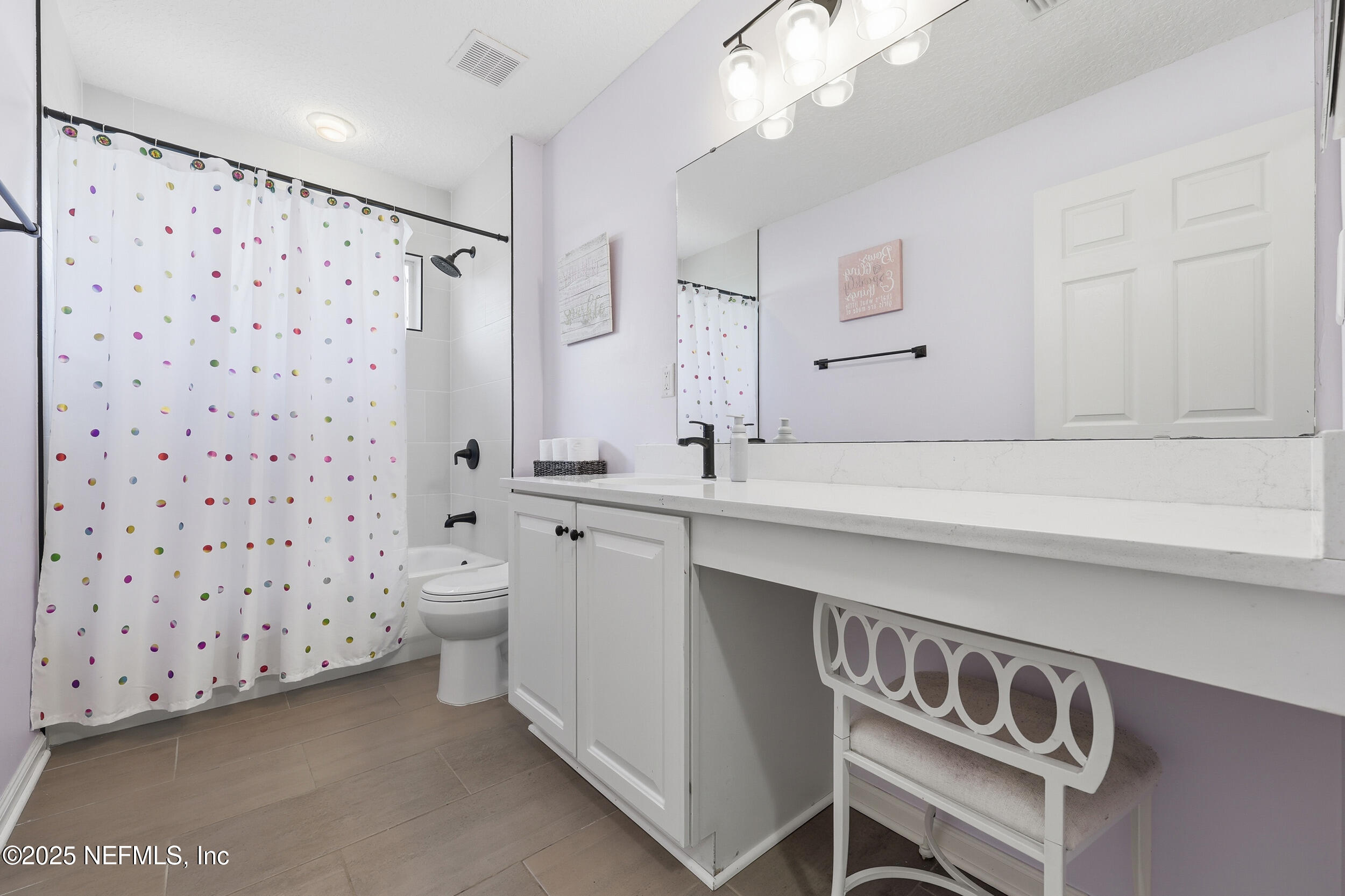 1605 Merroway Lane Ponte Vedra, FL 32081 - Photo 26 of 41 a bathroom with a sink a toilet a shower and a mirror