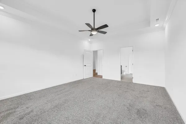 a view of a window in an empty room