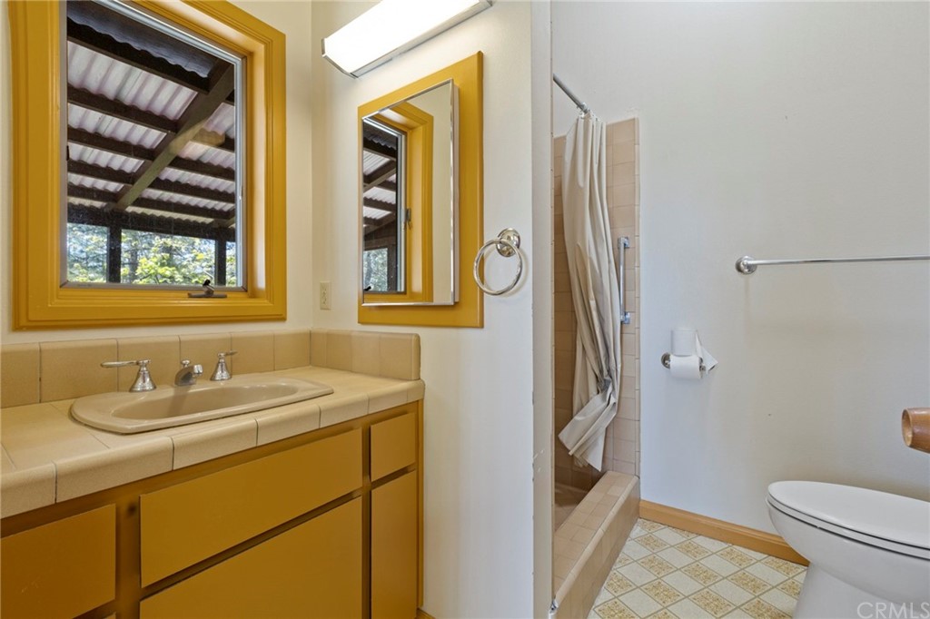 10379 McMahon Road Coulterville, CA 95311 - Photo 28 of 63 a bathroom with a sink a toilet and a mirror