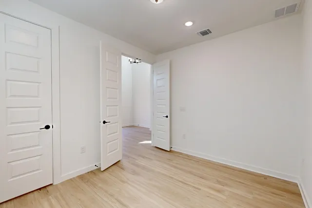 wooden floor in an empty room