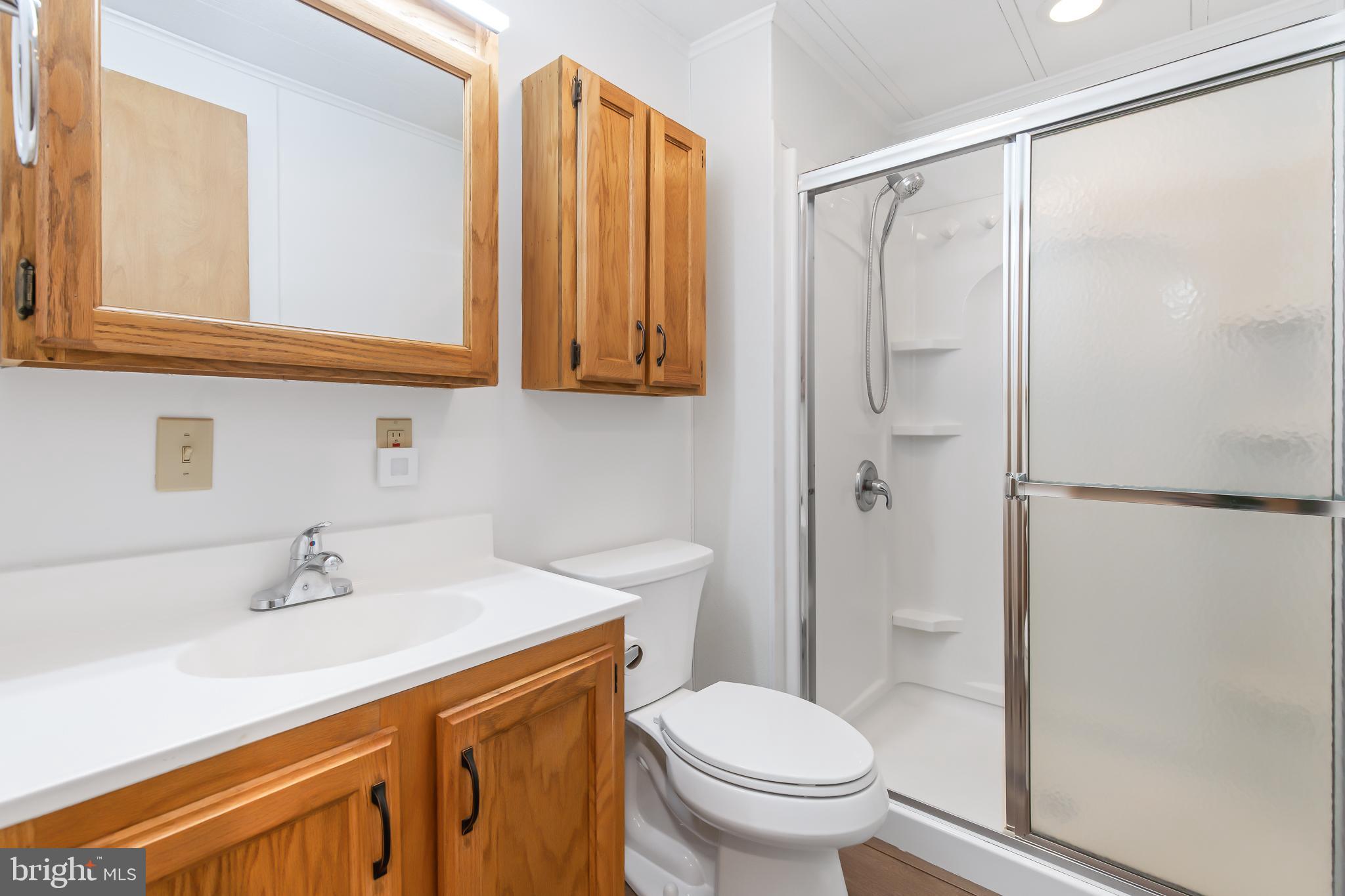 411 Maple Avenue Manheim, PA 17545 - Photo 21 of 35 a bathroom with a sink a toilet and shower