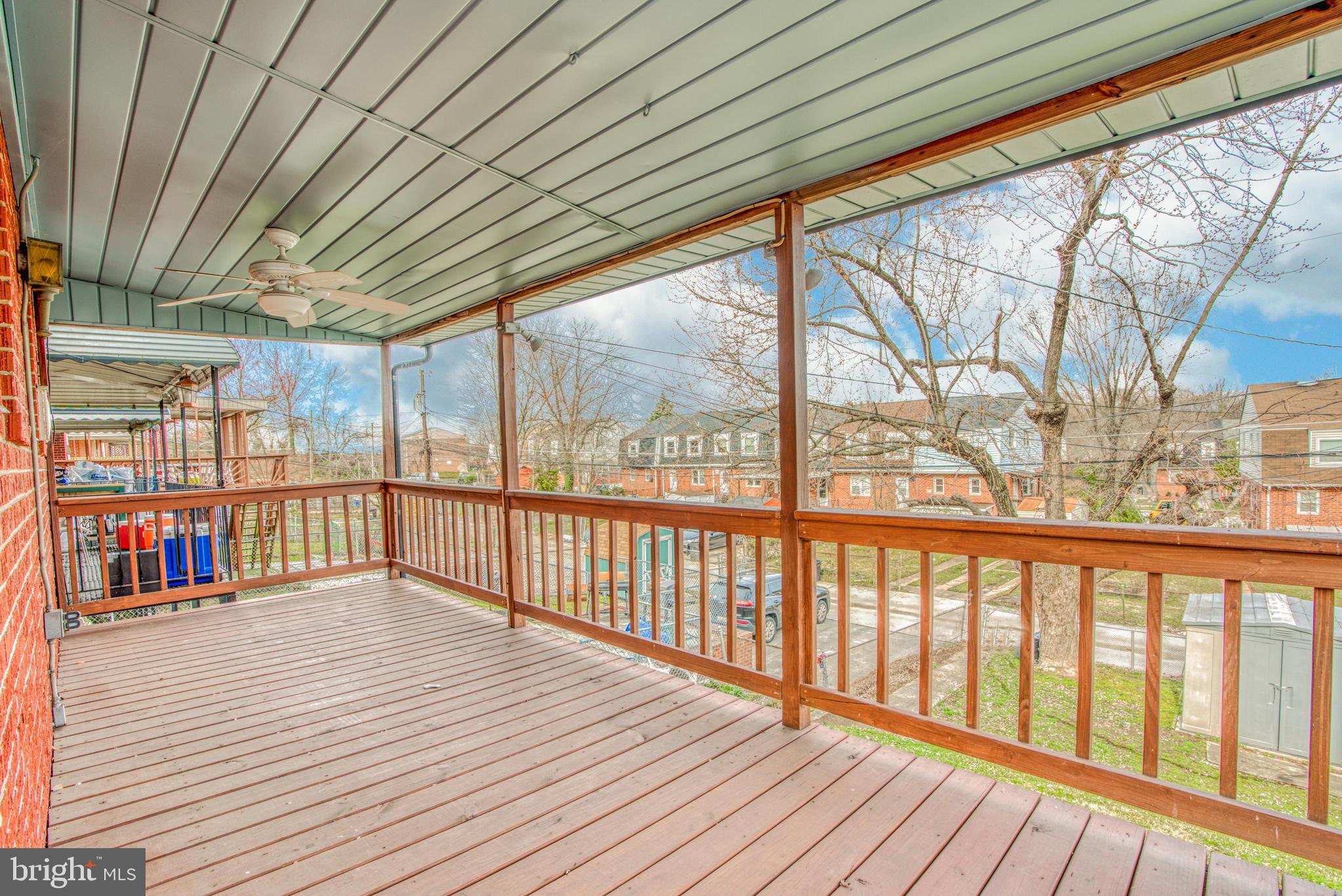5638 Arnhem Road Baltimore, MD 21206 - Photo 24 of 31 Large Back Porch