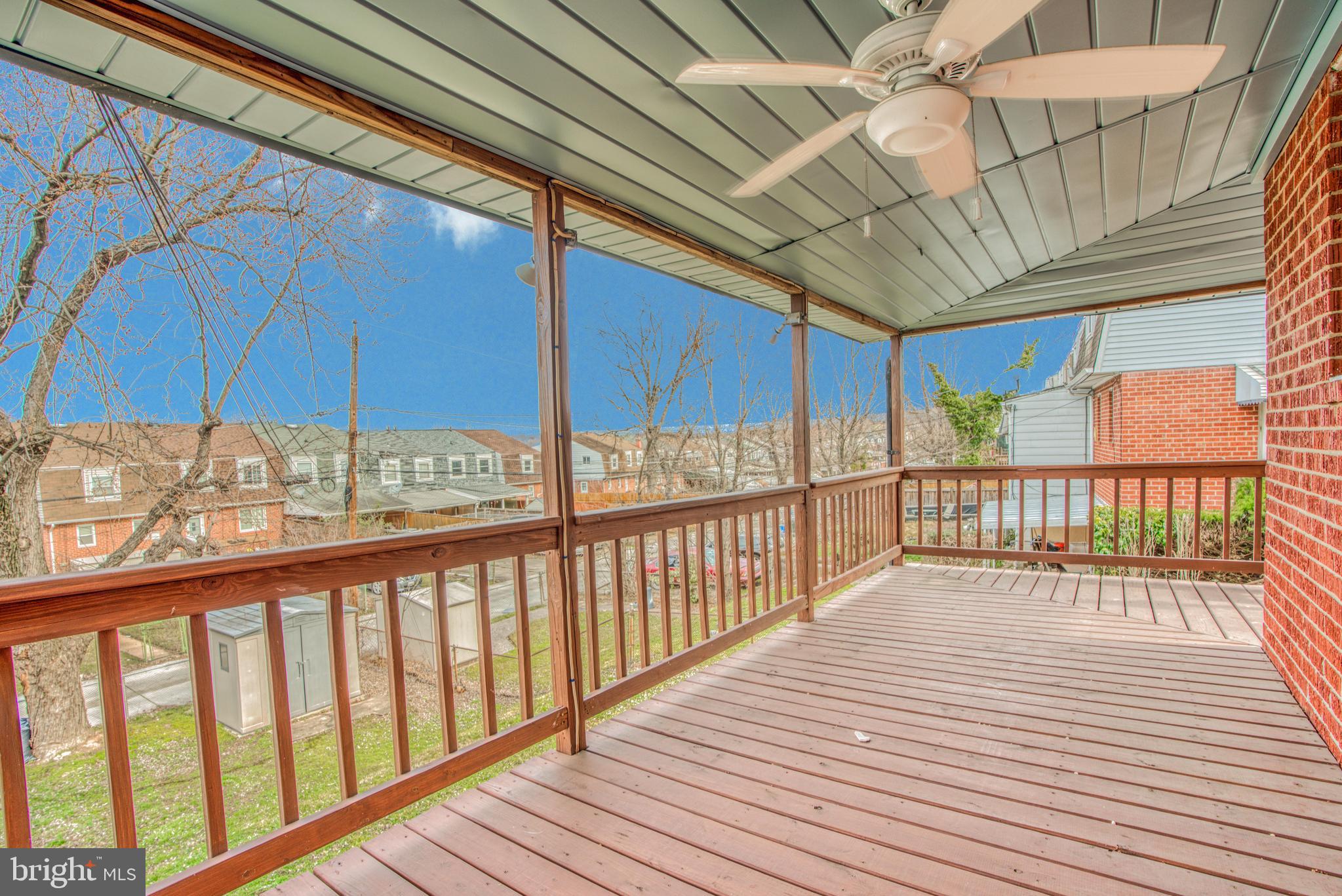 5638 Arnhem Road Baltimore, MD 21206 - Photo 26 of 31 Large Back Porch
