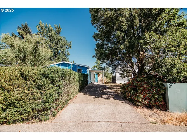 a view of a backyard of the house