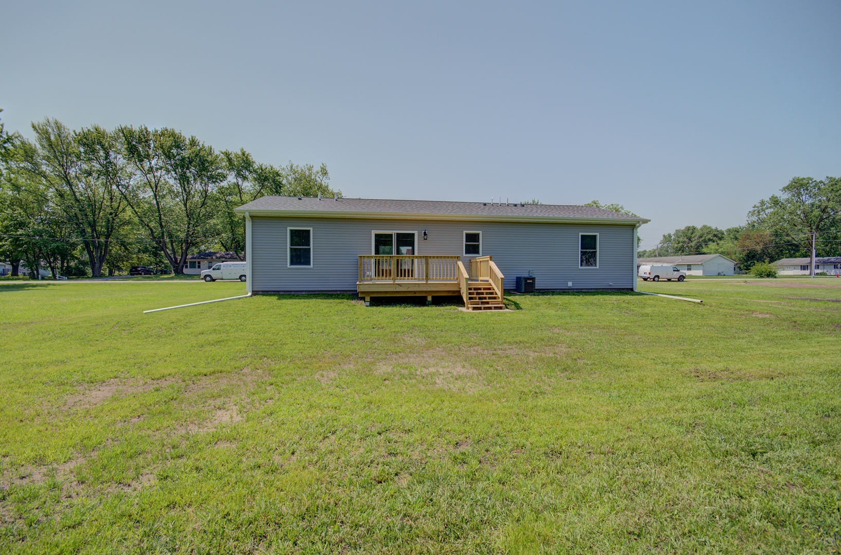 386 West 3rd Street Braidwood, IL 60408 - Photo 34 of 36 a view of a house with a yard and sitting area