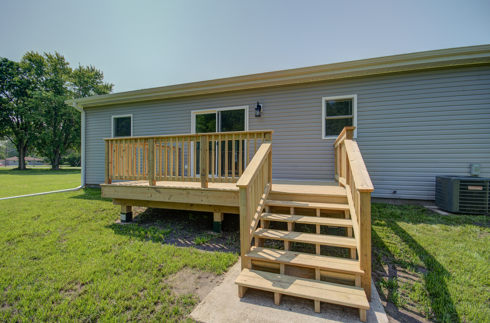 386 West 3rd Street Braidwood, IL 60408 - Photo 35 of 36 a view of backyard with deck and a garden