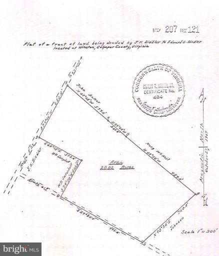 13219 Raccoon Ford Road Culpeper, VA 22701 - Photo 20 of 20 Plat #1