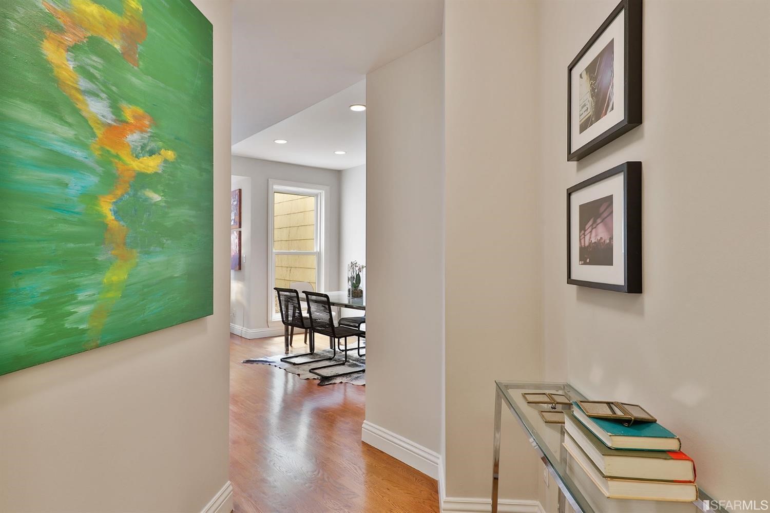 261 Henry Street, Unit A San Francisco, CA 94117 - Photo 19 of 64 a view of an entryway with wooden floor