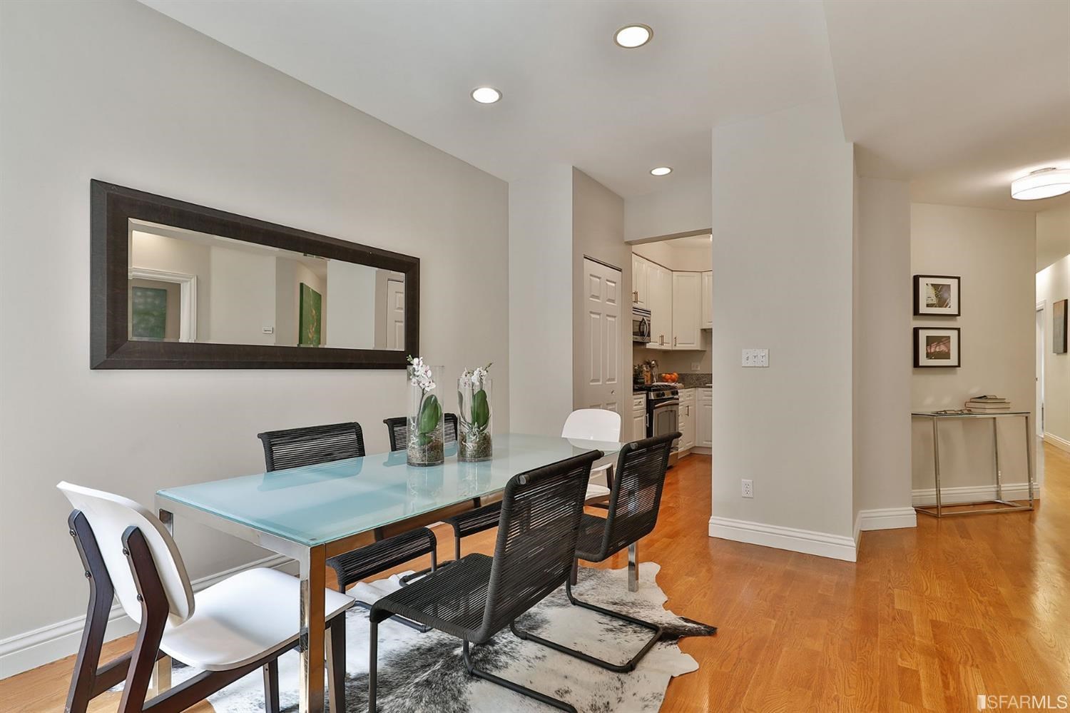 261 Henry Street, Unit A San Francisco, CA 94117 - Photo 10 of 64 a dining room with furniture and wooden floor