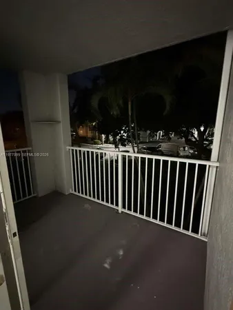 a view of balcony and deck