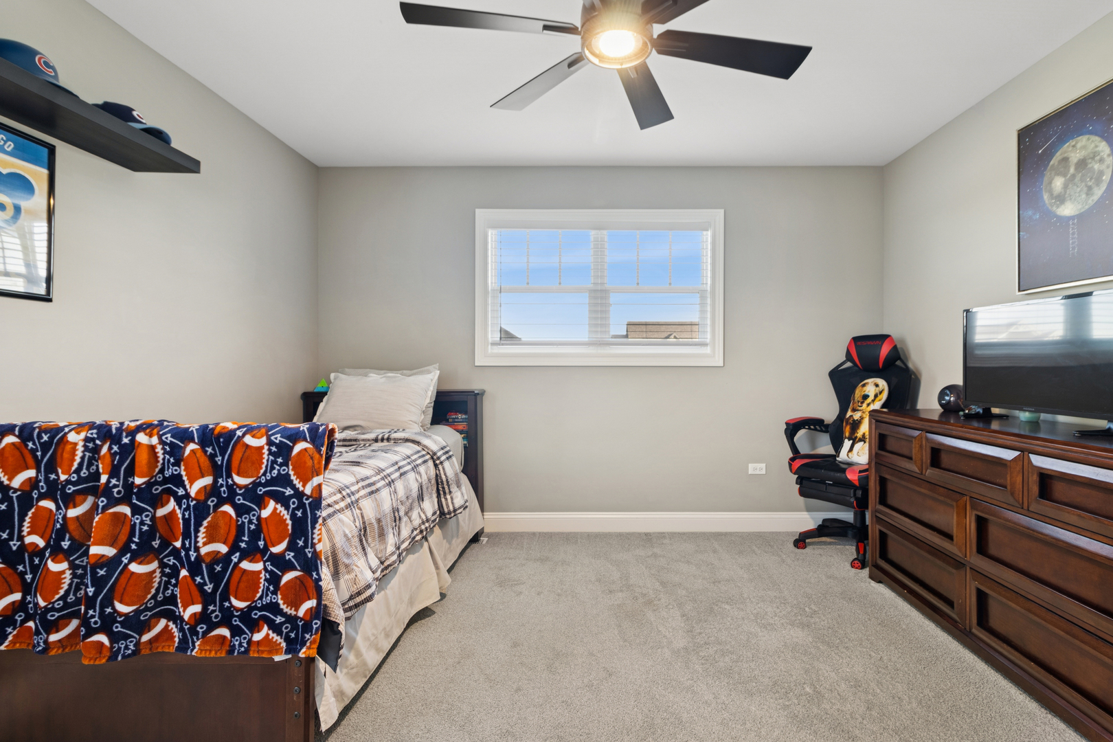 1647 Cobb Street New Lenox, IL 60451 - Photo 25 of 30 a bedroom with bed and window