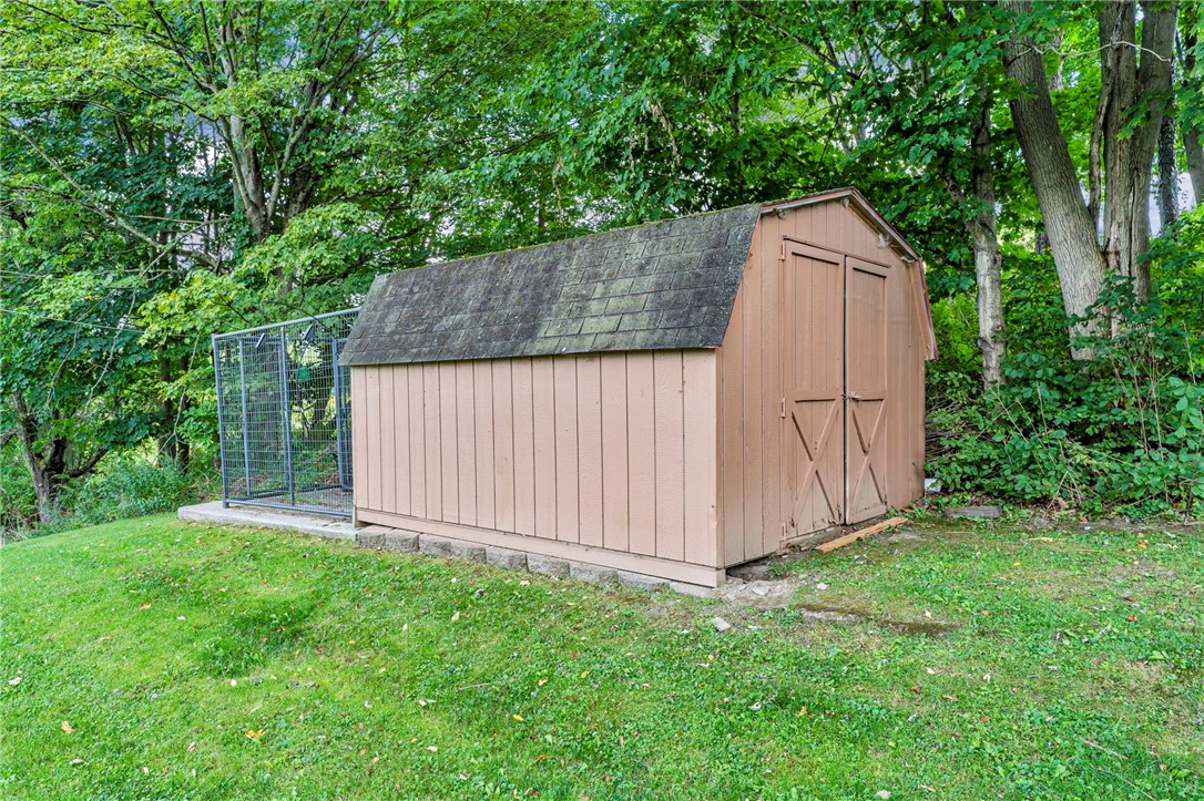 3843 State Street Oneonta, NY 13820 - Photo 35 of 43 Dog Kennel with divided outdoor area -