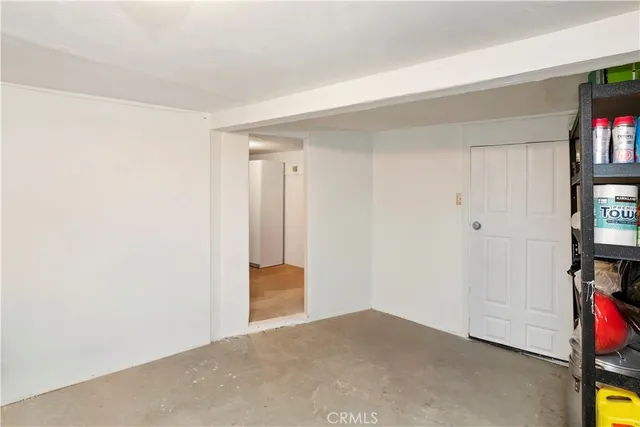 a view of a backyard with sitting area