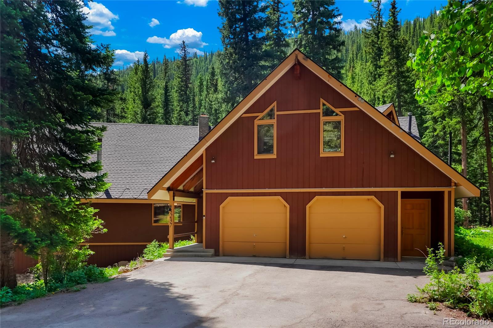3237 Mill Creek Road Dumont, CO 80436 - Photo 2 of 48 a backyard of a house with lots of green space