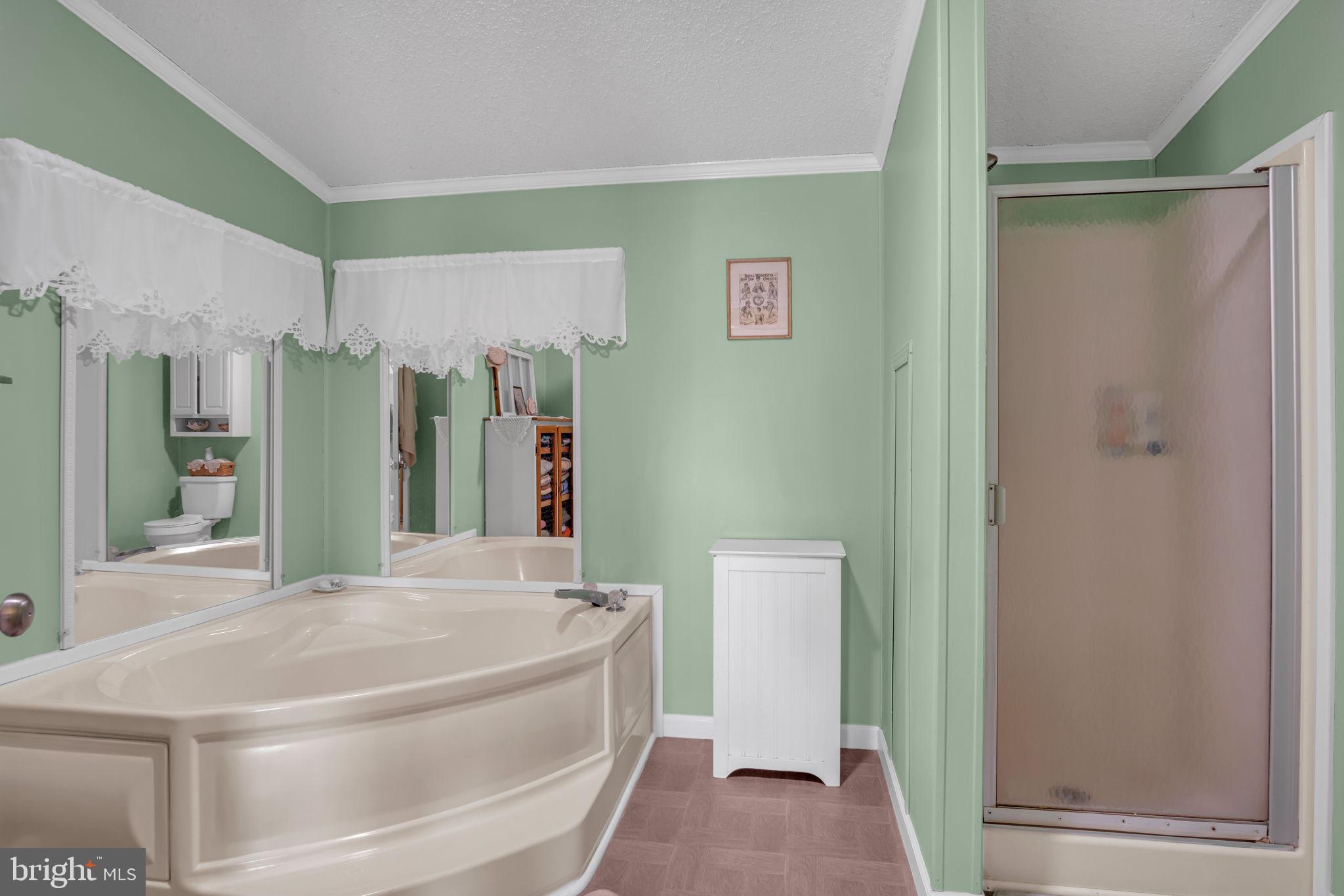 21 Butler Lane Newville, PA 17241 - Photo 19 of 56 a spacious bathroom with a bathtub and a shower