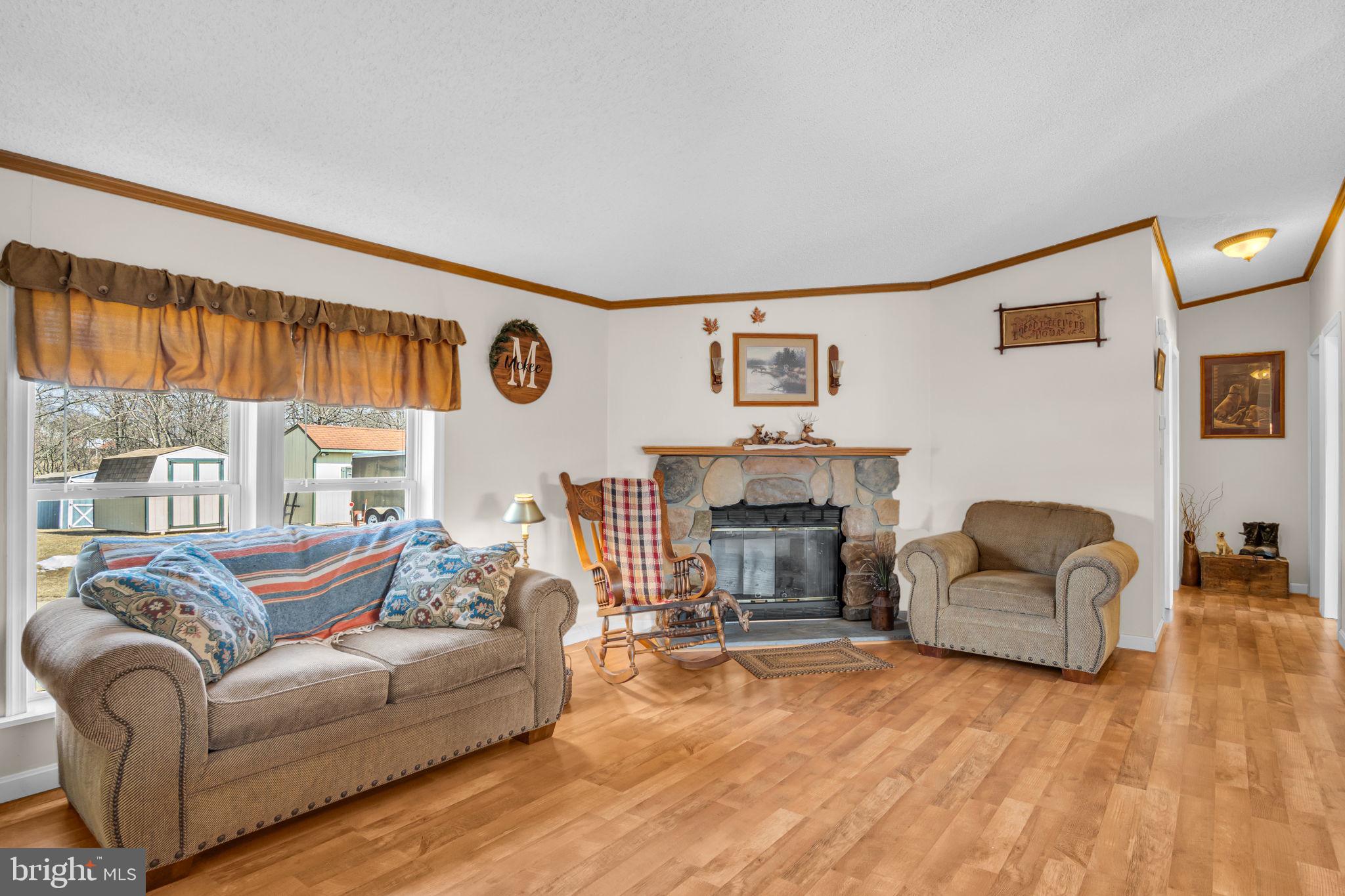 21 Butler Lane Newville, PA 17241 - Photo 7 of 56 a living room with furniture and a fireplace