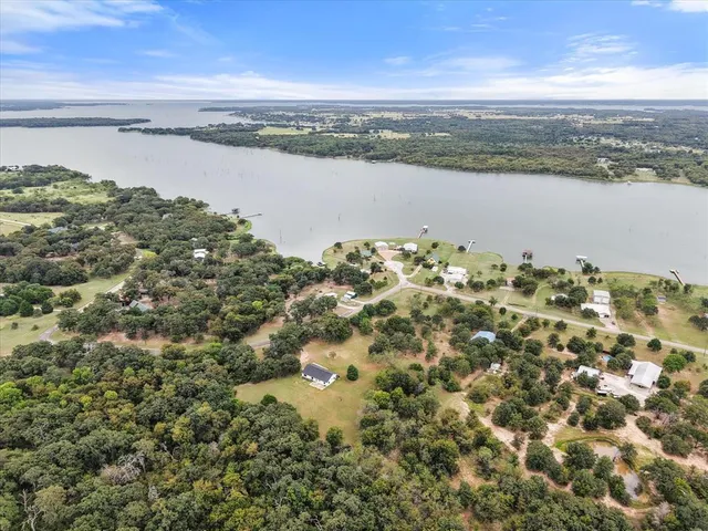 a view of lake and mountain