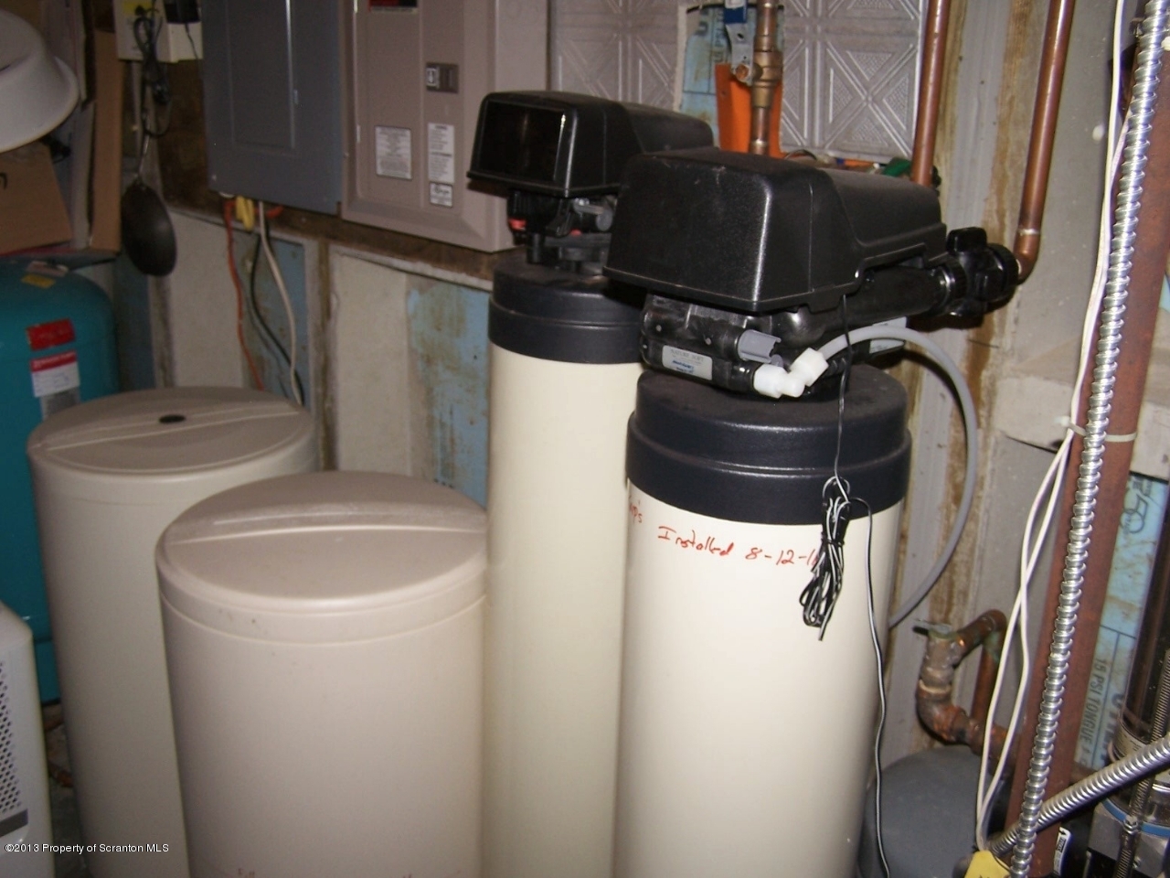 98 Detrick Road Sugar Run, PA 18846 - Photo 46 of 48 a close view of water heater and washer