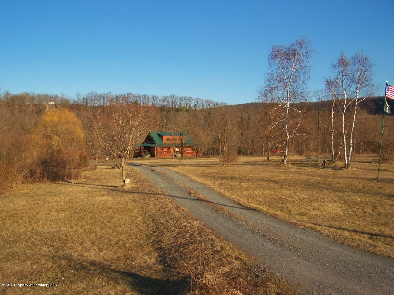 98 Detrick Road Sugar Run, PA 18846 - Photo 6 of 48 a view of a yard with a tree