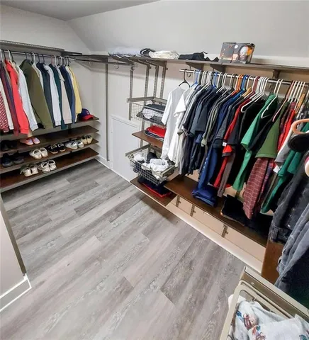 a view of storage and utility room