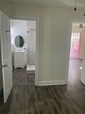 a view of a storage & utility room in a house