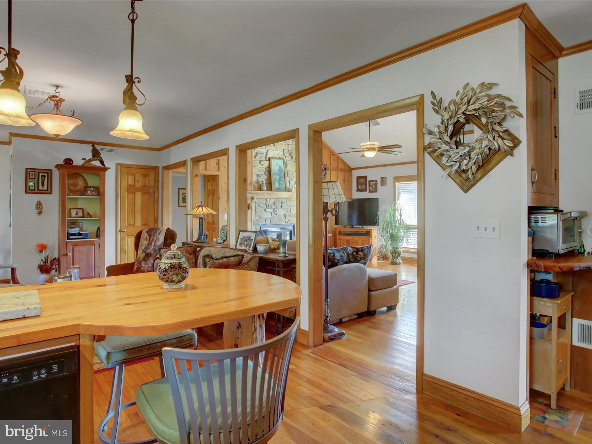 46 Pin Oak Lane Gettysburg, PA 17325 - Photo 19 of 54 a view of a dining room with furniture window and wooden floor