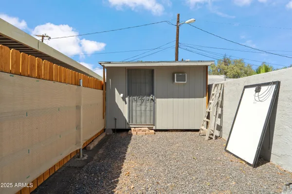 a view of a car garage