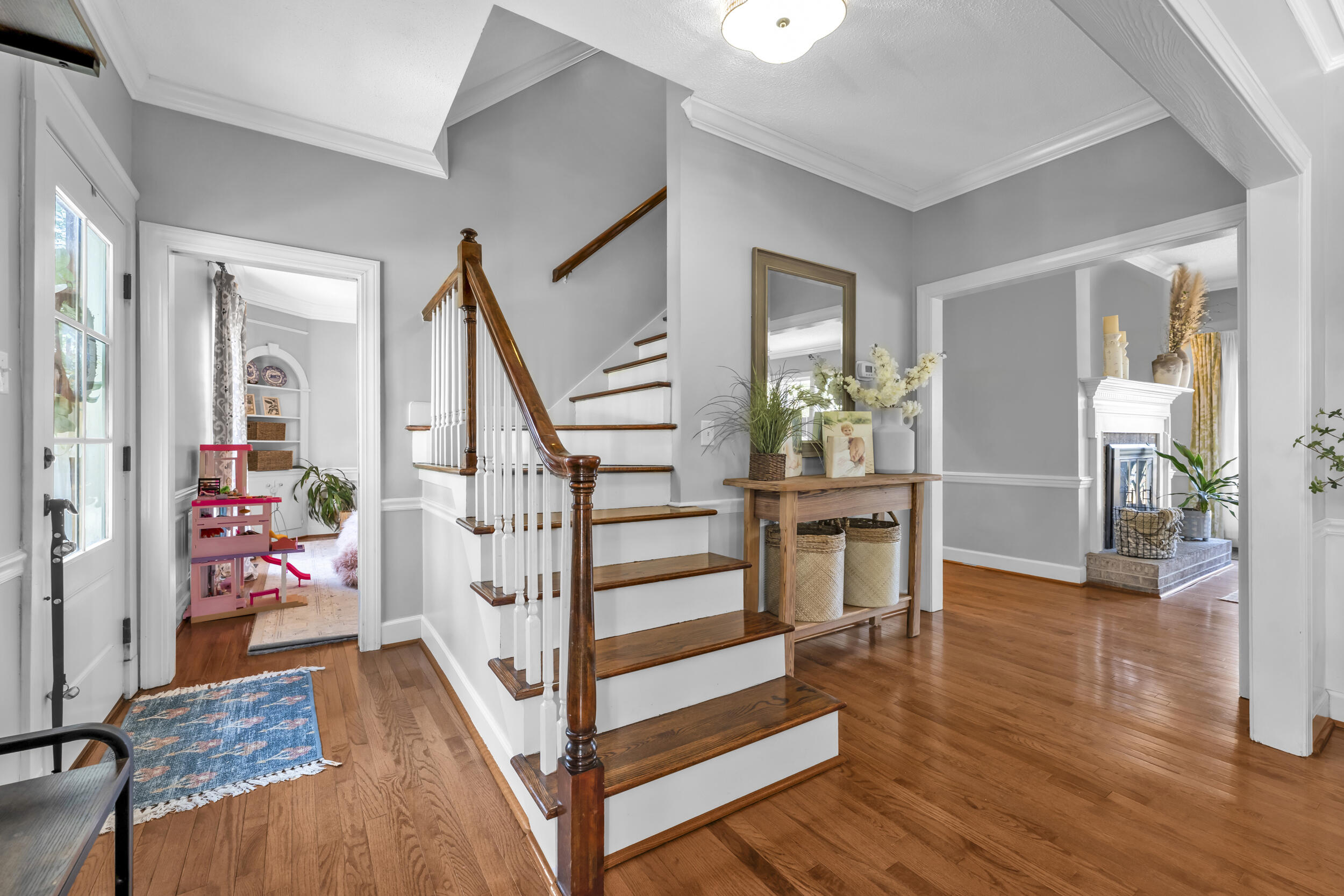 3159 Twin Pine Road Thomson, GA 30824 - Photo 5 of 36 Foyer view from formal living room to dining room and den