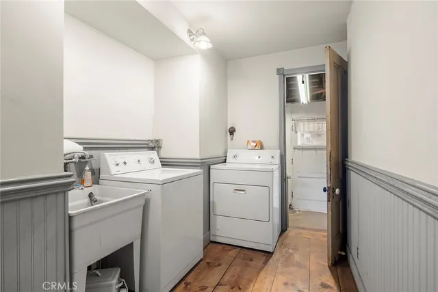 a view of a room that has a window in it