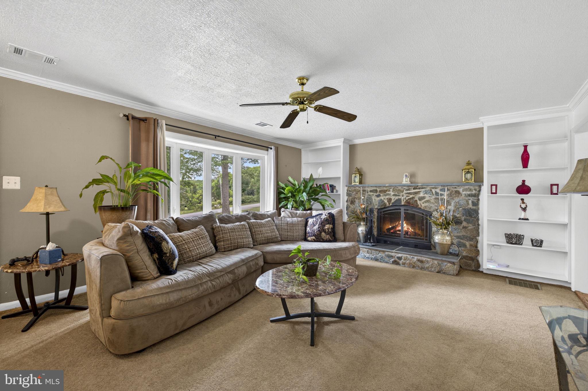 41726 Stumptown Road Leesburg, VA 20176 - Photo 9 of 91 Living Room with Gas Fireplace