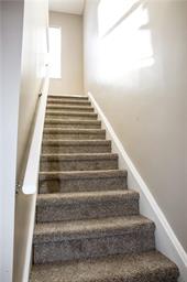 344 Bushkill Street, Unit 2 Easton, PA 18042 - Photo 15 of 30 A sun-filled carpeted staircase leads to the upper level.