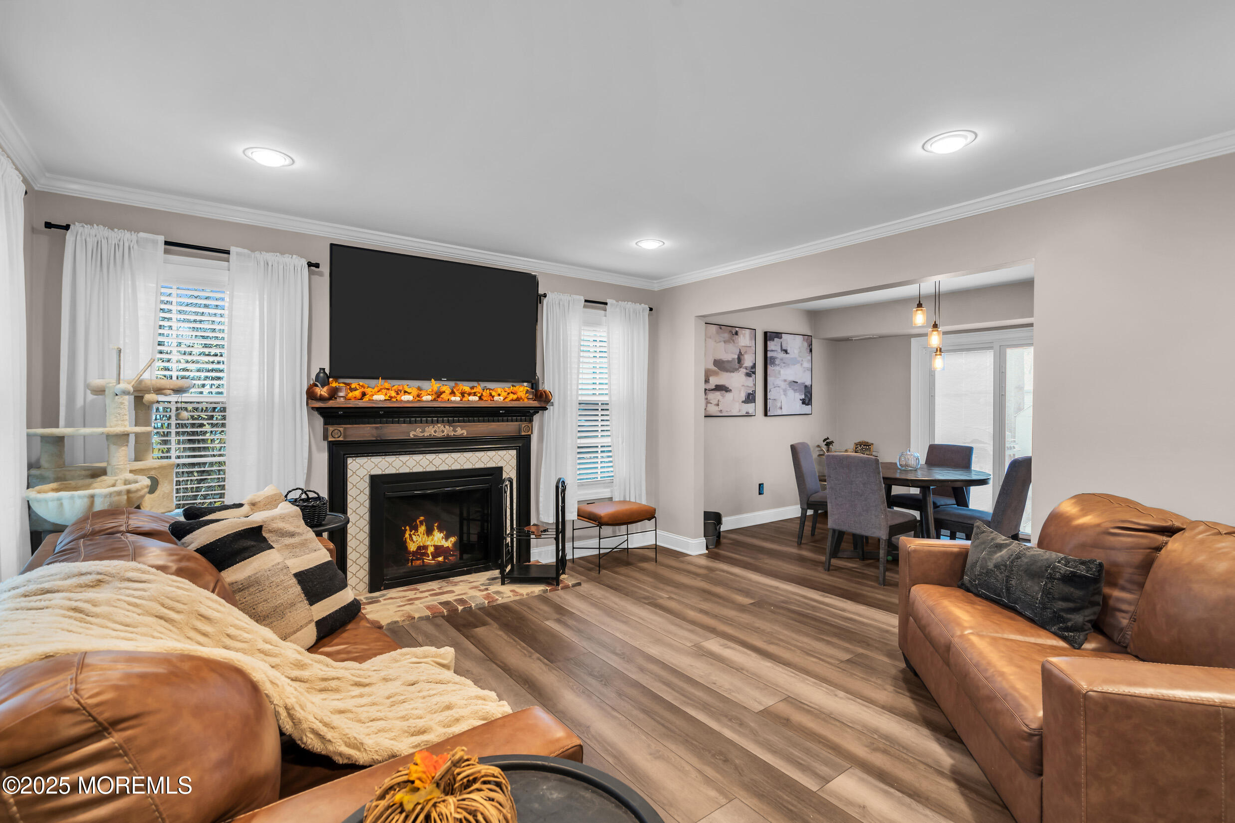 5 Sloop Court Barnegat, NJ 08005 - Photo 4 of 29 a living room with furniture and a fireplace
