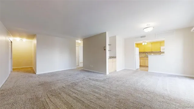 a view of empty room