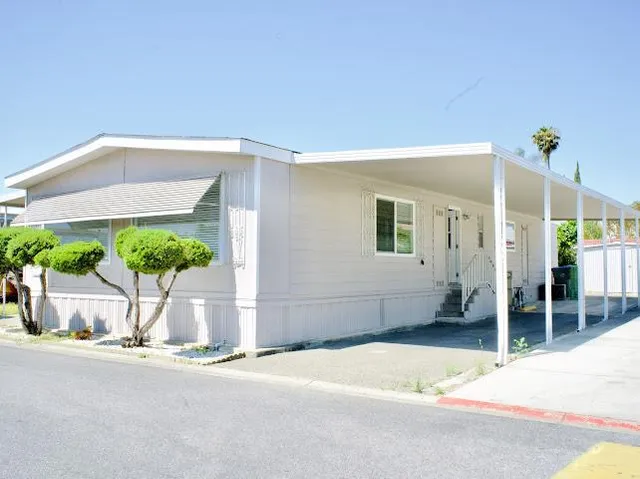 a house with a outdoor space