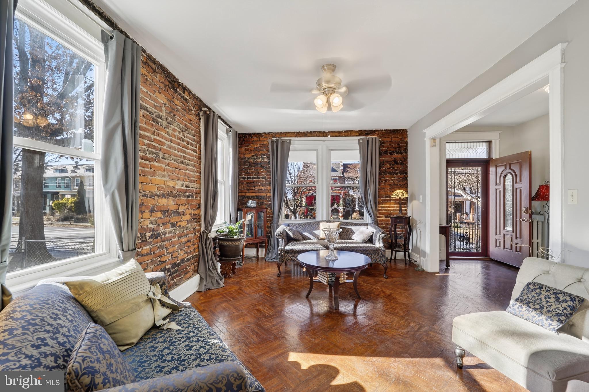 4301 4th Street Northwest Washington, DC 20011 - Photo 9 of 64 a living room with furniture and a large window