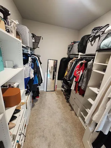 a view of storage and utility room