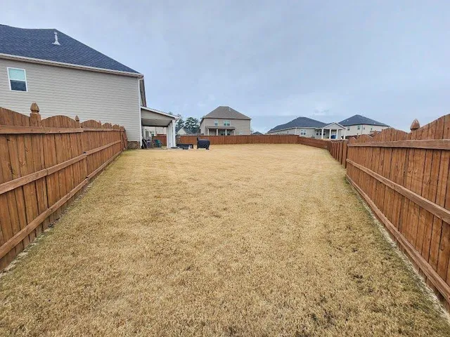 a view of houses with outdoor space