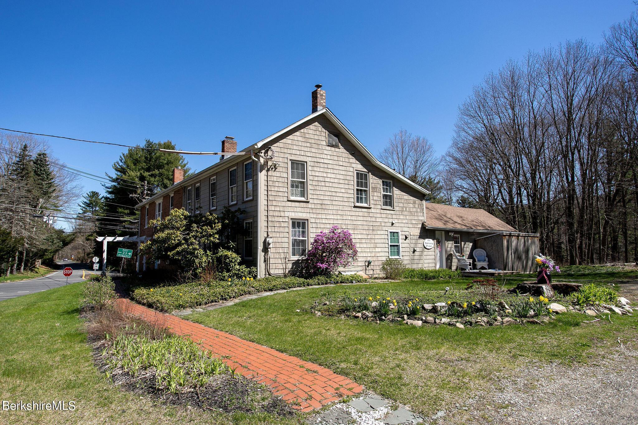 3 Lake Buel Road Great Barrington, MA 01230 - Photo 47 of 55 a front view of house with yard and green space