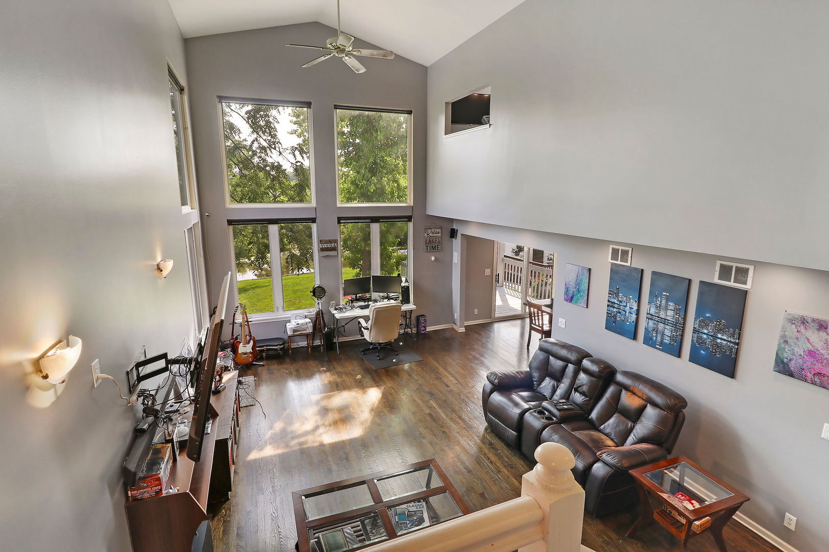 39 Rushmore Road Fox Lake, IL 60020 - Photo 5 of 38 a living room with furniture and a large window