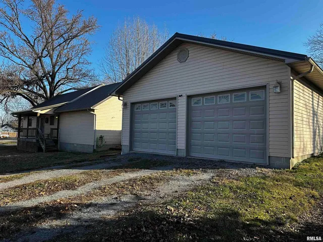 a front view of house