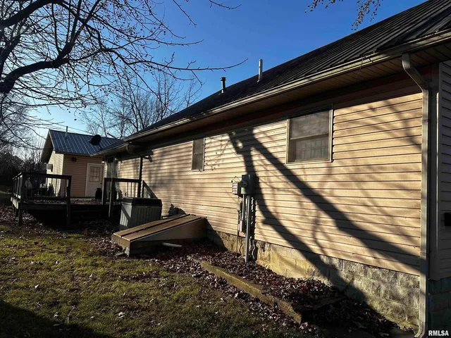 a front view of house