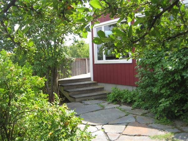 1452 Hawley Road Ashfield, MA 01330 - Photo 4 of 24 a view of a backyard with sitting area