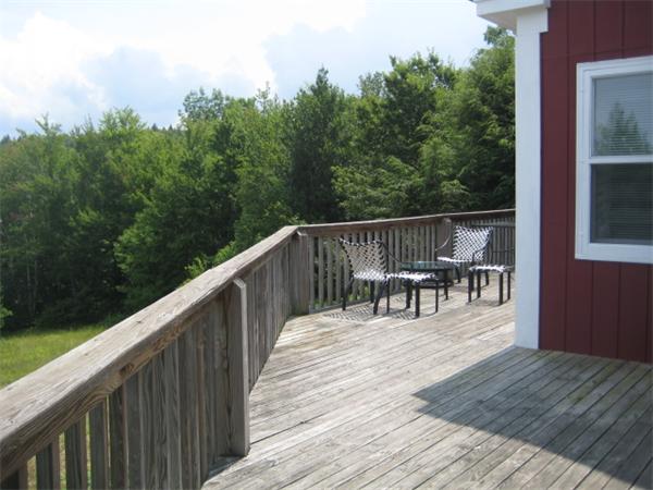 1452 Hawley Road Ashfield, MA 01330 - Photo 7 of 24 a view of balcony and deck