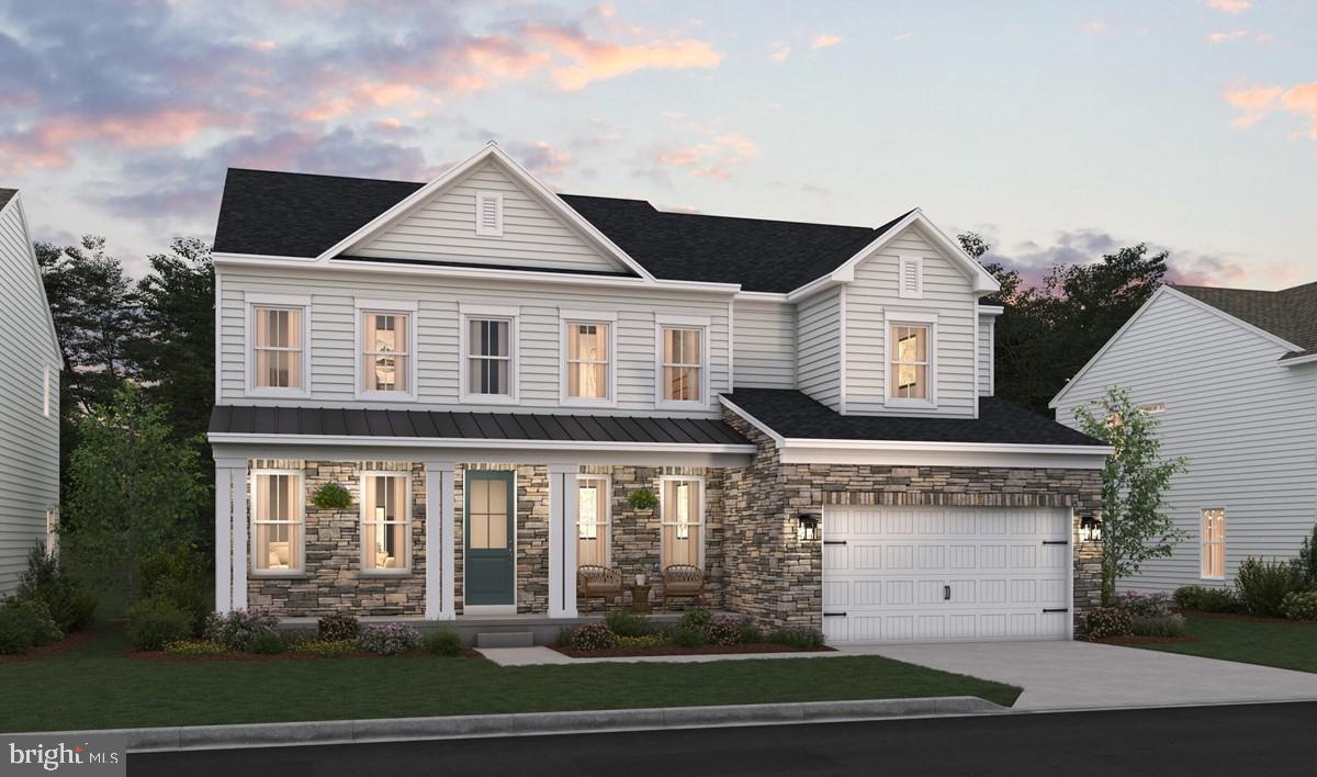 3 Hazel Run Way Fredericksburg, VA 22407 - Photo 1 of 3 SAMPLE RENDERING - STAVENGER - ELEVATION CA
